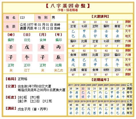 香港八字|免費網上八字排盤 